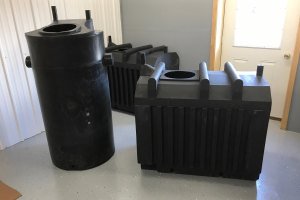 Plastic product produced by Advanced Plastics Rotomolding in Swanville, MN